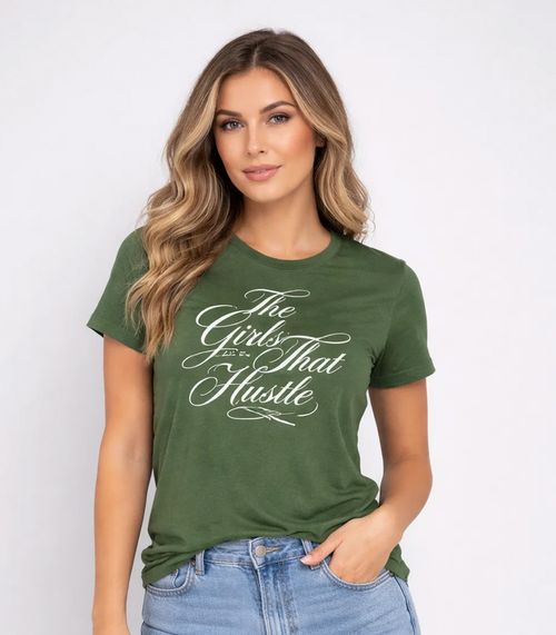 Blusa Feminina Com Estampa Localizada Infinita Cor Verde