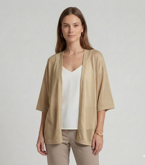 Kimono Feminino Infinita Cor Amarelo