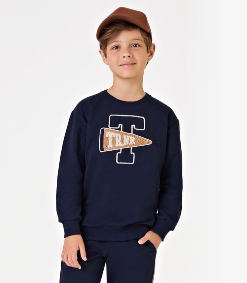 Conjunto Blusão com Calça Masculino Trick Nick Azul