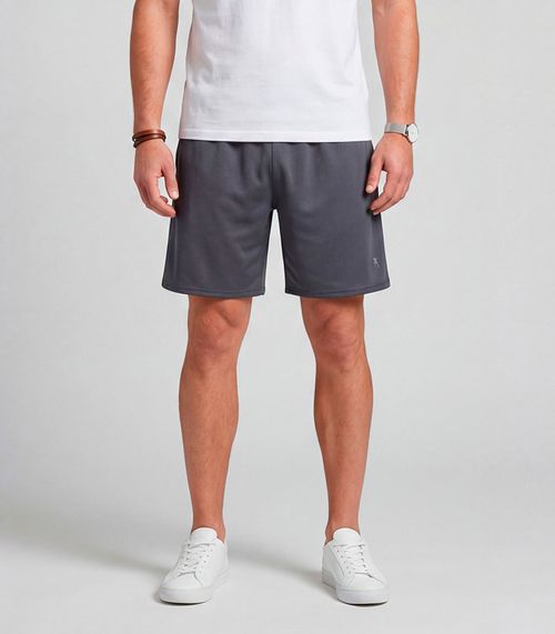 Bermuda Masculina Dry Fit Reflexiva Shift Cinza