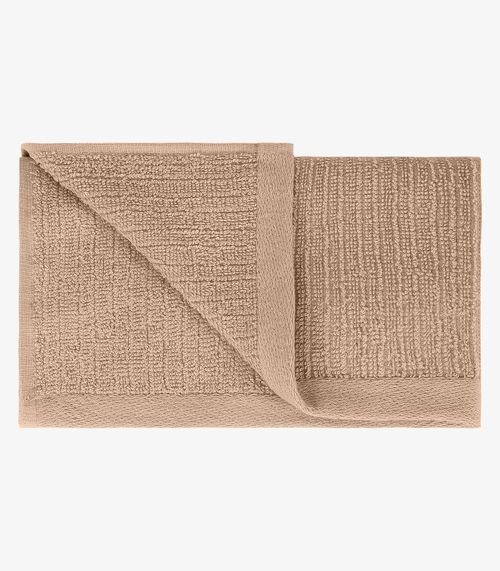 Toalha De Rosto De Algodão Rovitex Home Marrom