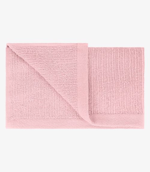 Toalha De Rosto De Algodão Rovitex Home Rosa