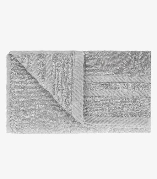 Toalha De Rosto De Algodão Rovitex Home Cinza