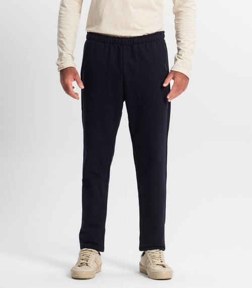 Calça Masculina Moletom Peluciado Diametro Azul