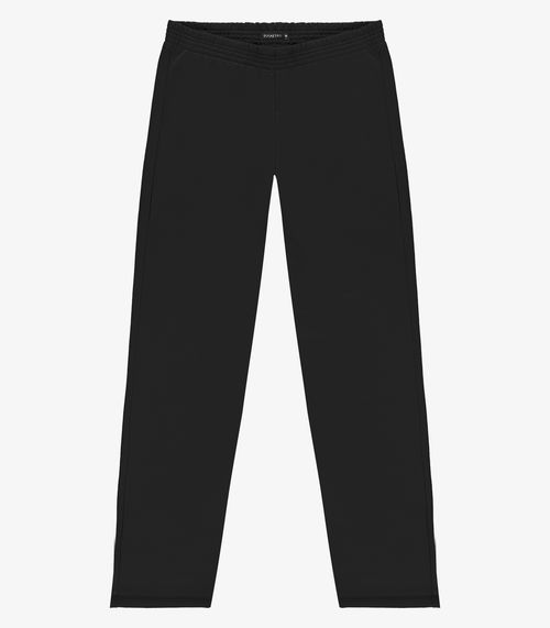 Calça Masculina Moletom Felpado Básico Diametro Preto