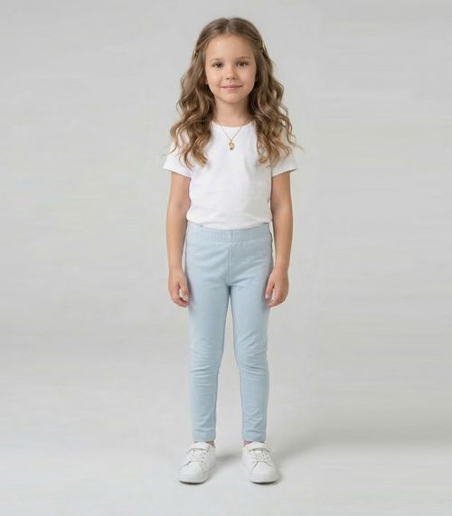 Legging Infantil Cós Com Elástico Select Azul