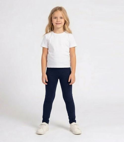 Legging Infantil Cós Com Elástico Select Azul