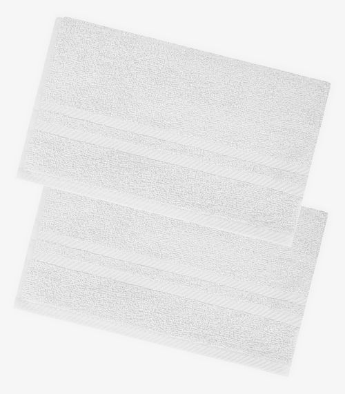 Kit 2 Toalhas De Banho De Algodão Rovitex Home Branco