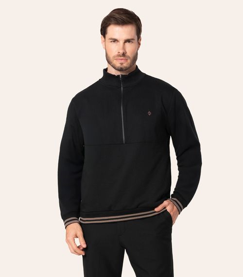 Moletom Masculino Moletom Felpado Diametro Preto