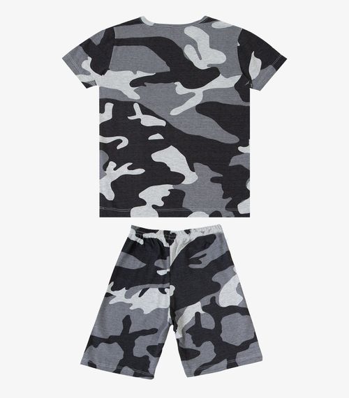 Pijama Menino Infantil Select Cinza