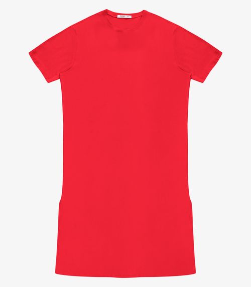 Vestido Feminino Super Midi Molecotton Secret Glam Vermelho