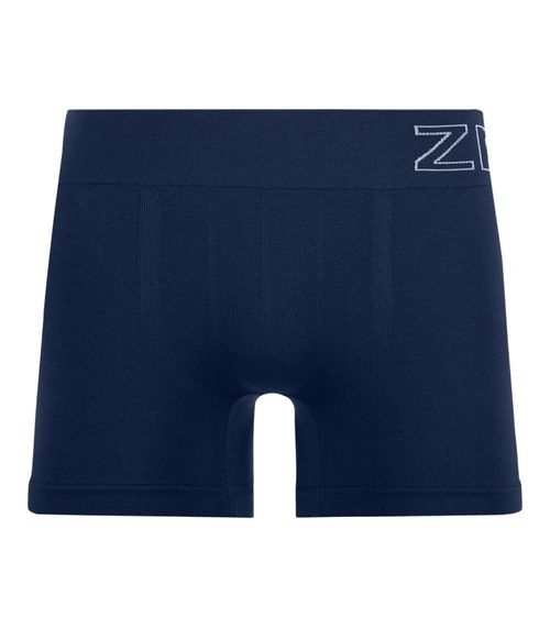 Cueca Boxer Sem Costura Zee Rucci Azul