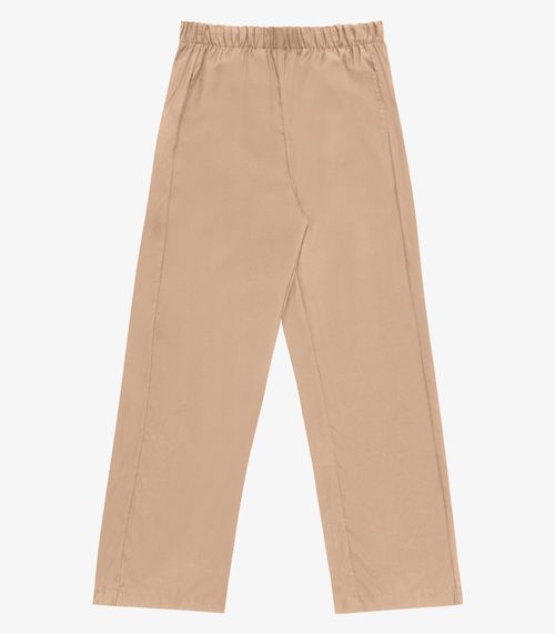 Calça Feminina Reta Alfaiataria Endless Bege