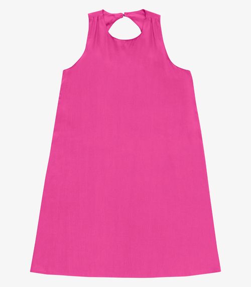 Vestido Feminino Com Abertura Nas Costas Endless Rosa