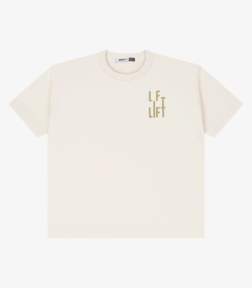 Camiseta Masculina Suedine Com Estampa Minty Bege