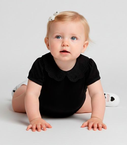 Conjunto Infantil Body com Saia Trick Nick Preto