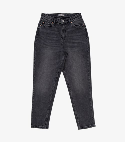 Calça Jeans Feminina Mom Rovitex Preto