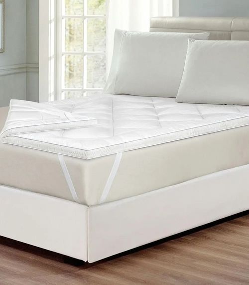 Pillow Top Super Volumoso Solteiro Lar e Lazer Branco