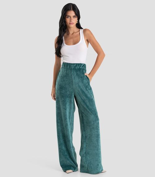 Calça Feminina Pantalona Dianna Verde