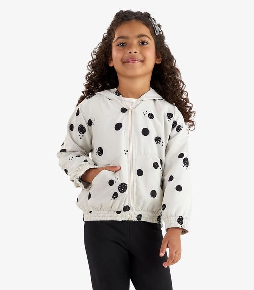 Jaqueta Corta-Vento Rovi Kids Branco