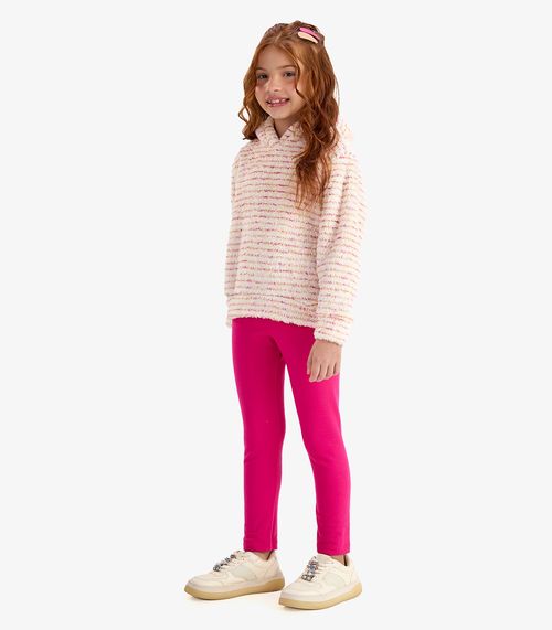 Conjunto Blusão com Legging Molecotton Rovi Kids Rosa
