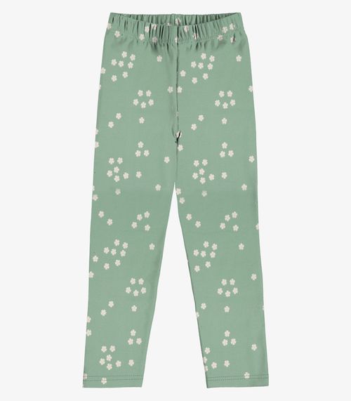 Calça Legging em Molecotton Rovi Kids Verde