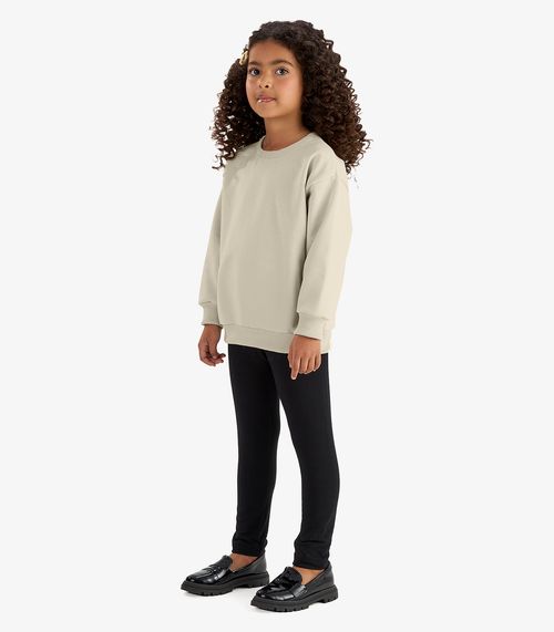 Conjunto Blusão com Legging Rovi Kids Bege