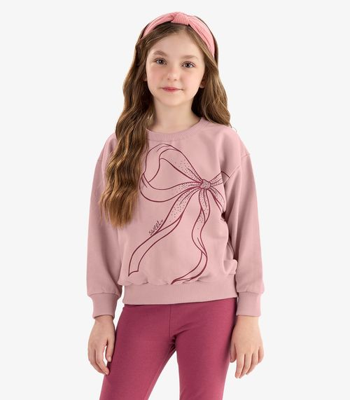 Conjunto Blusão com Legging Rovi Kids Rosa