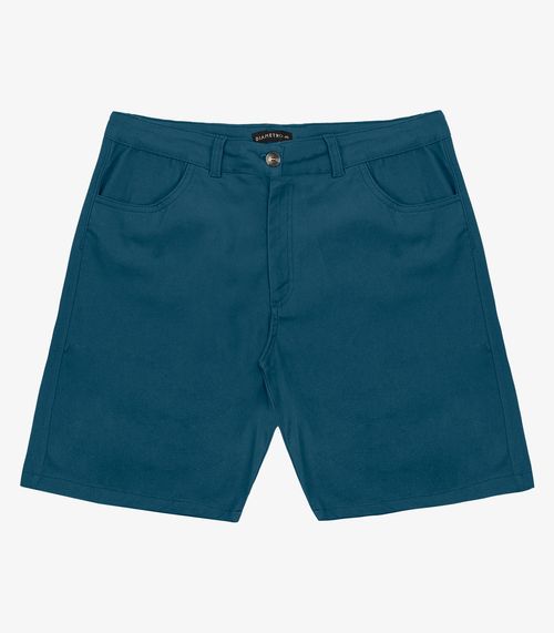 Bermuda Masculina Sarja Cotton Diametro Azul
