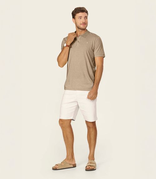 Bermuda Masculina Bengaline Nature Diametro Bege