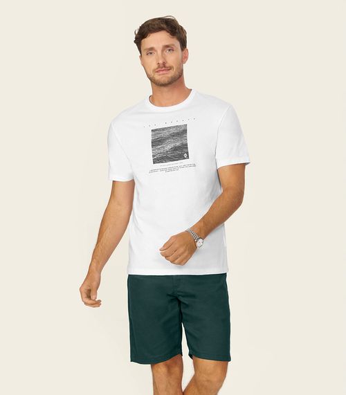 Bermuda Masculina Sarja Cotton Diametro Verde