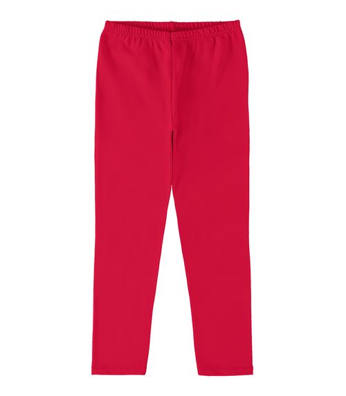 Calça Legging Infantil Menina Rovi Kids Vermelho