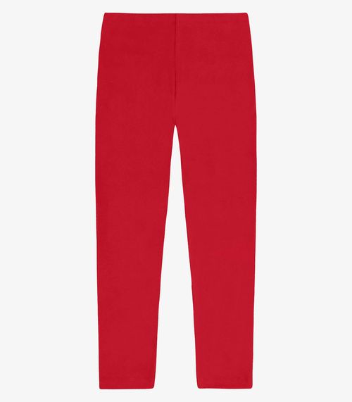 Calça Legging Infantil Menina Rovi Kids Vermelho