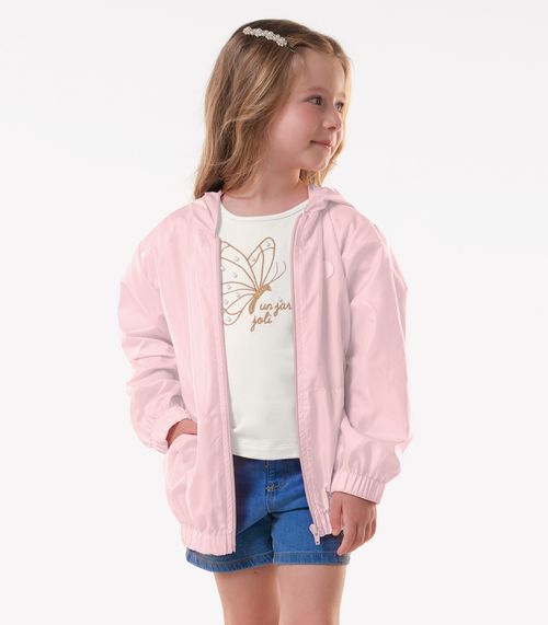 Conjunto Infantil Blusa Com Shorts Trick Nick Bege