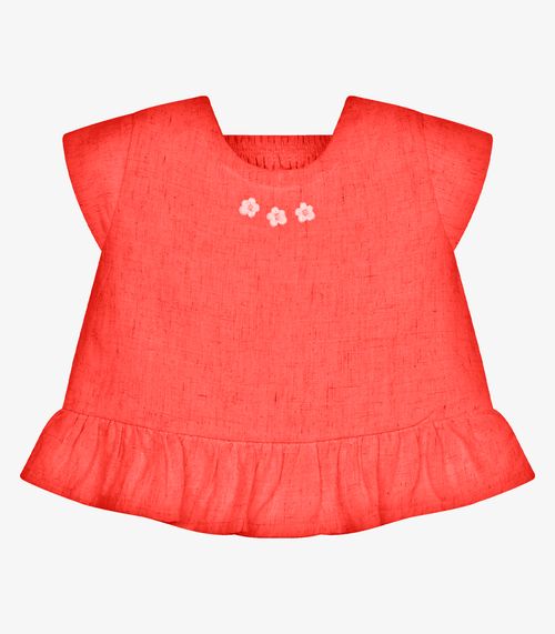 Conjunto Feminino Blusa Com Pantacourt Trick Nick Rosa