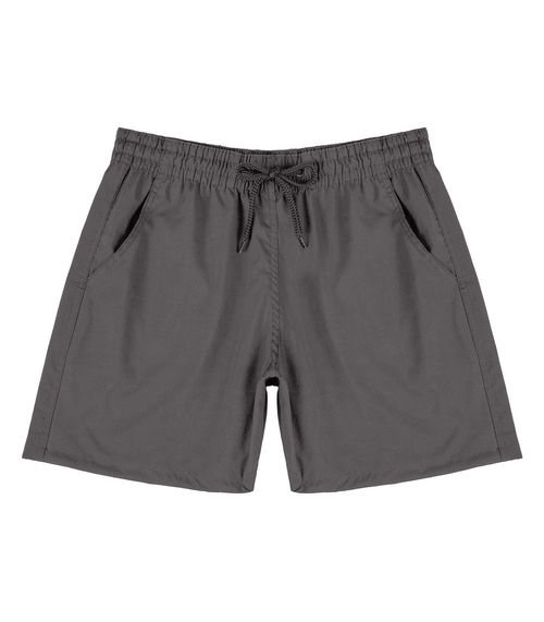 Bermuda Masculina Com Bolsos De Tactel Select Cinza
