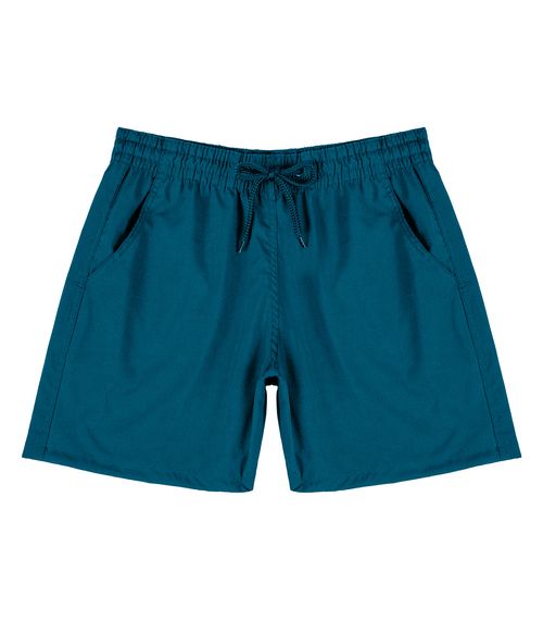 Bermuda Masculina Com Bolsos De Tactel Select Azul