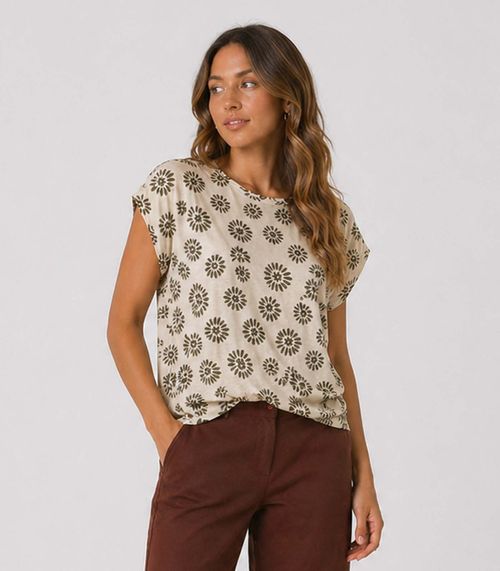 Blusa Feminina em Malha Visco Infinita Cor Verde