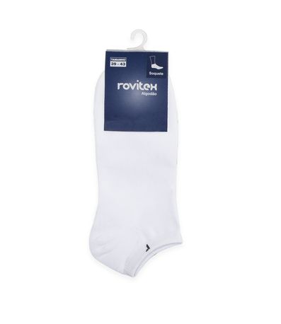 Kit 12 Pares Meias Masculina Rovitex Soquete 39/43
