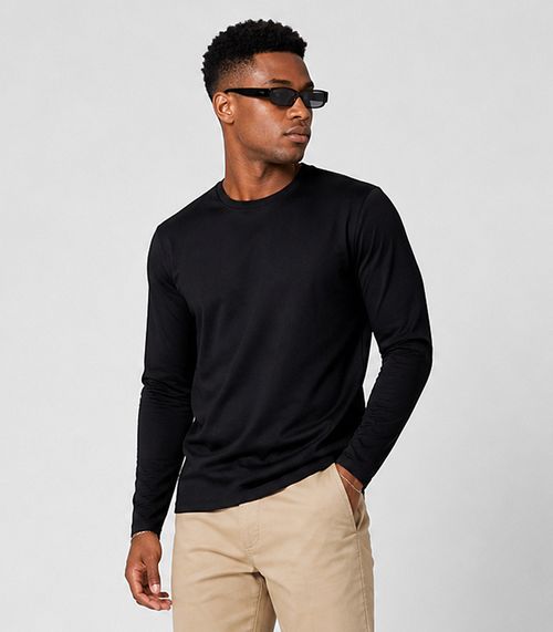 Camiseta Masculina Leves Defeitos Térmica Diametro Preto