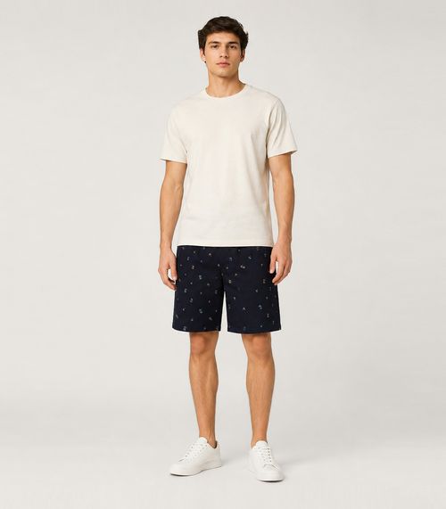 Bermuda Masculina Básica Select Azul