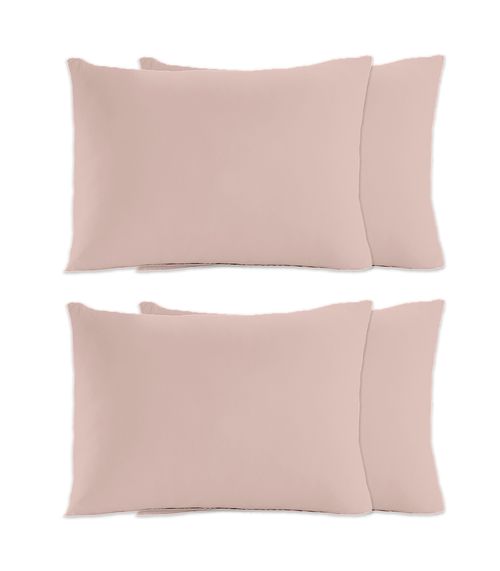 Kit 4 Fronhas em Malha Lisa Vivaldi Off White