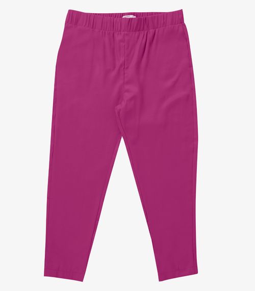 Calça Feminina Cenoura Tecido Favo Secret Glam Roxo