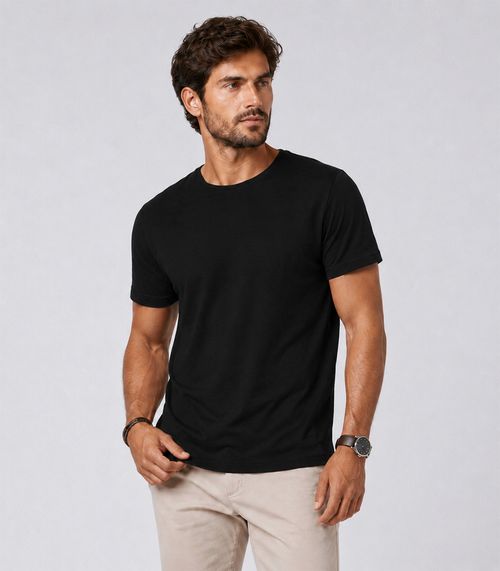 Camiseta Flamé Masculina KO Preto