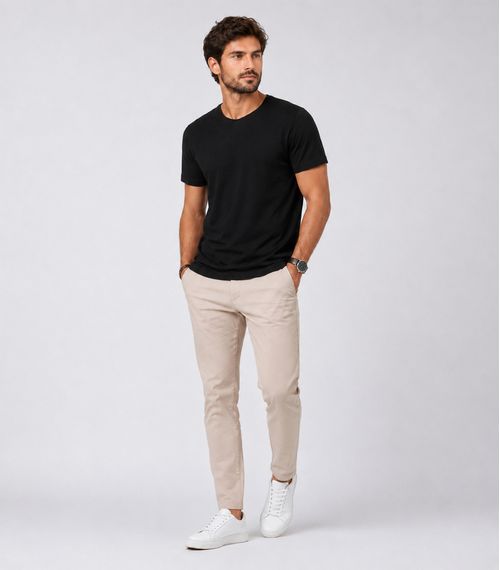 Camiseta Flamé Masculina KO Preto