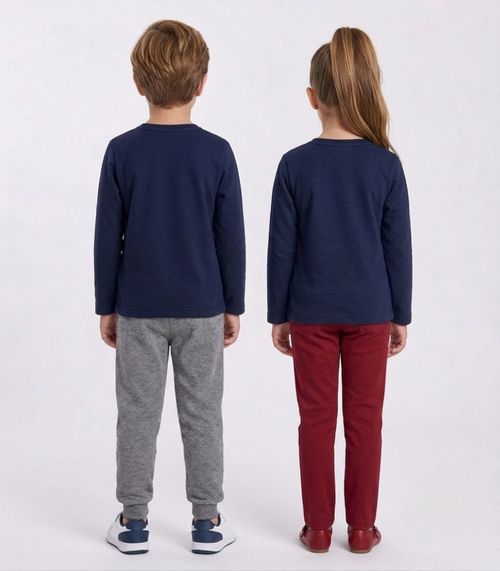 Blusa Termica Infantil Segunda Pele Select Azul