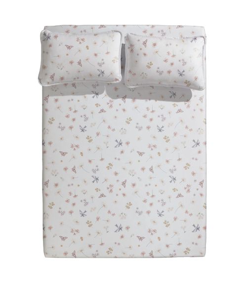Jogo De Cama Simples Solteiro Kids 2 Pçs Altenburg Rosa