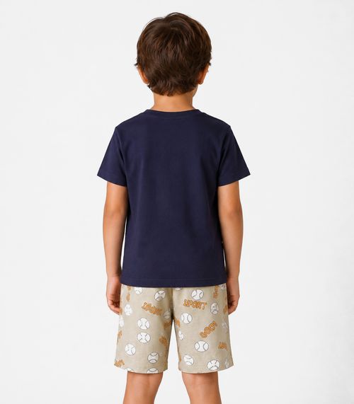 Pijama Infantil Masculino Select Azul