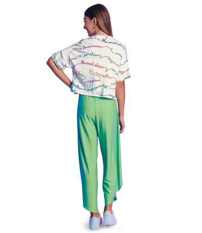 Calça Envelope Feminina Rovitex Teen Verde