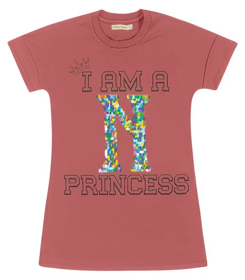 Vestido Infantil Princess Trick Nick Laranja